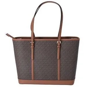 【国内即発】マイケルコース JET SET TRAVEL TZ TOTE BROWN Michael Kors JET SET TRAVEL XS CRYAL CONV TZ TOTE 35T9GTVT0B